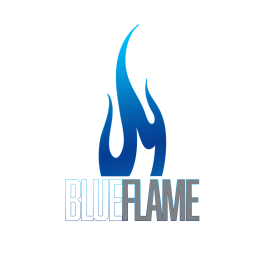 Logo Oficial de Blue Flame Club Barcelona